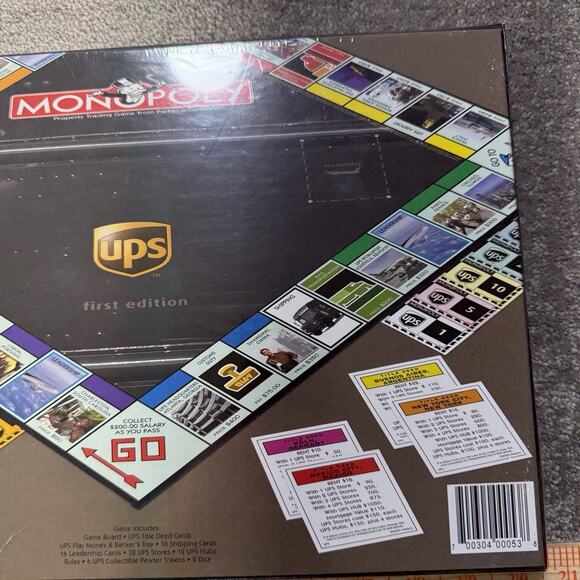 Hasbro Monopoly United Parcel Service UPS First Edition BRAND NEW SEALED - Picture 6 of 12